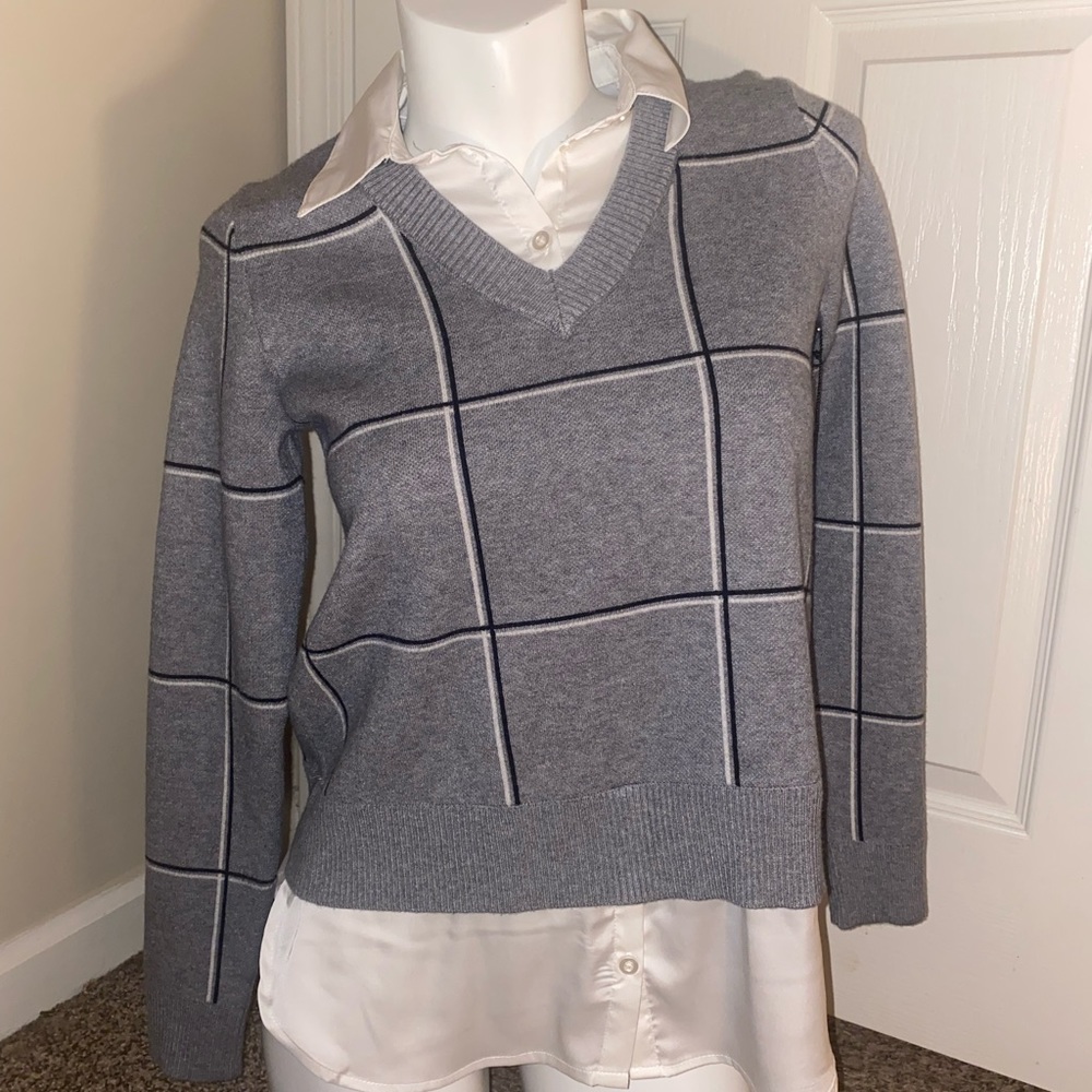 Collard sweater